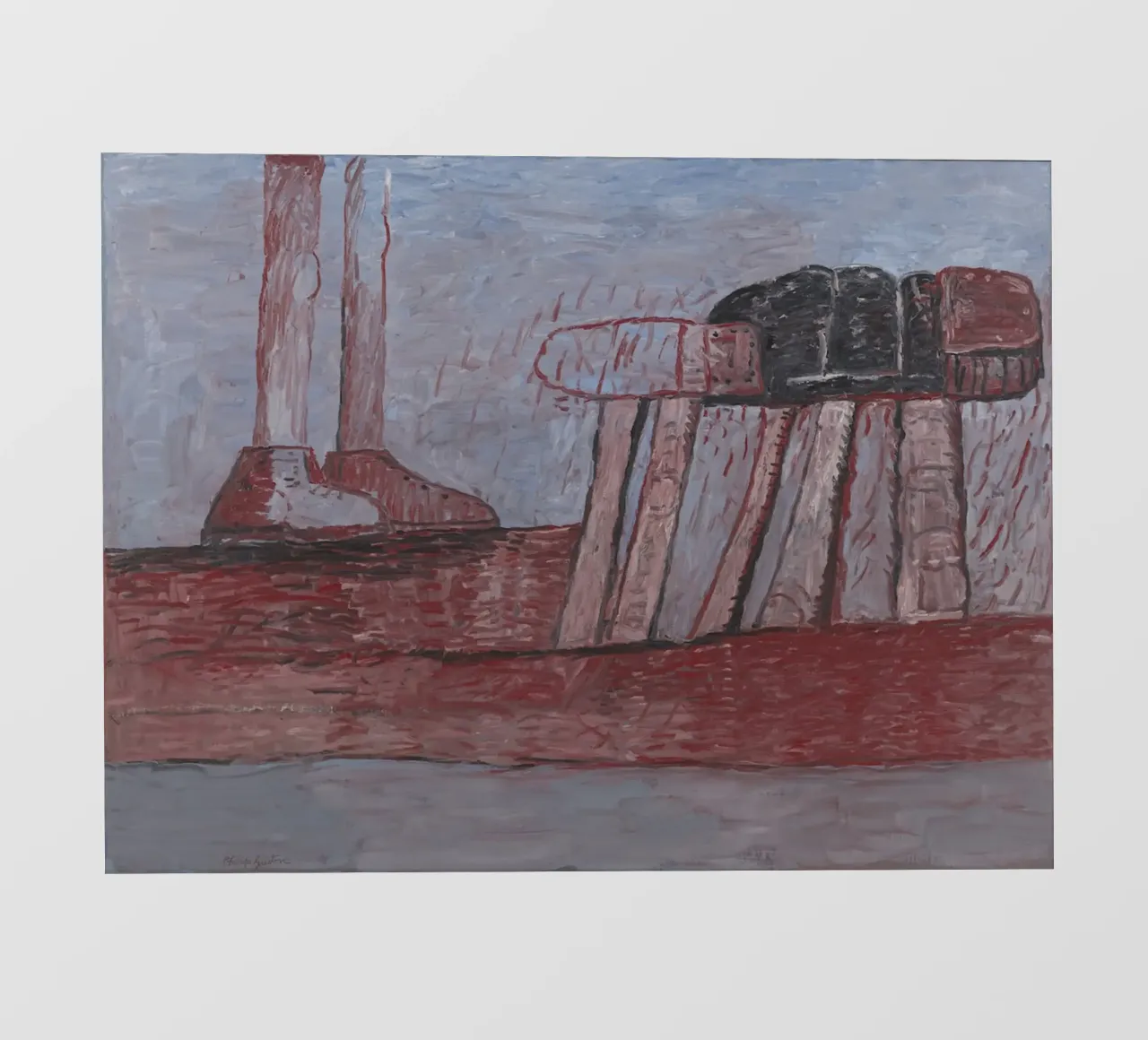 Philip Guston Livello inferiore pellicola backlit da Riley Art Studio