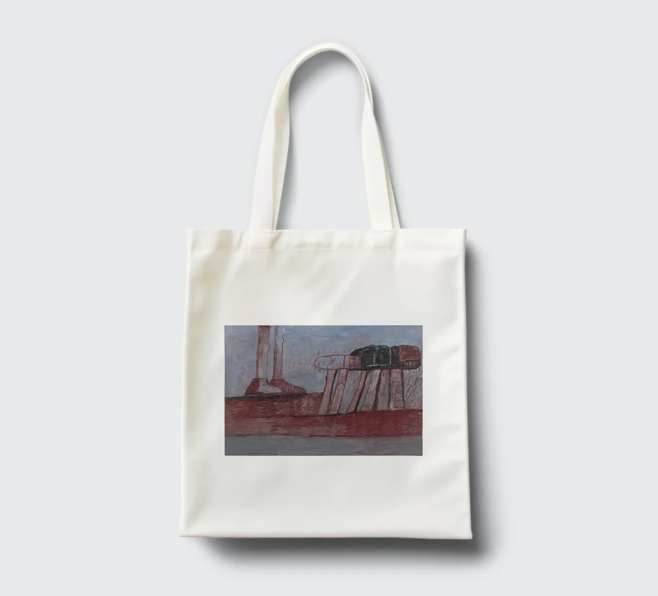 Philip Guston Livello inferiore borsa in juta da Riley Art Studio