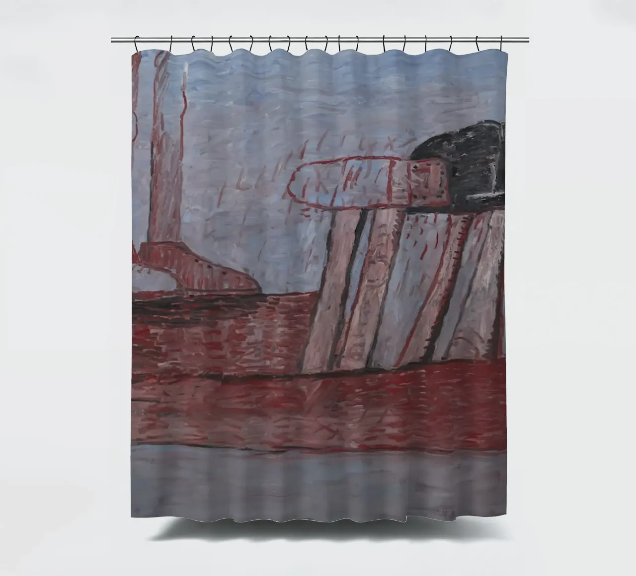 Philip Guston Livello inferiore tenda da doccia da Riley Art Studio