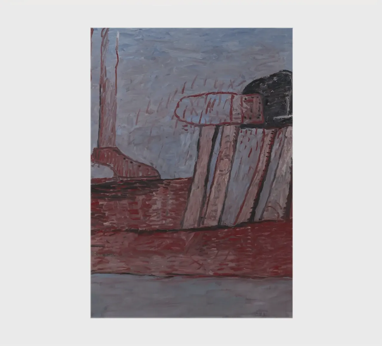 Philip Guston Livello inferiore diario da Riley Art Studio