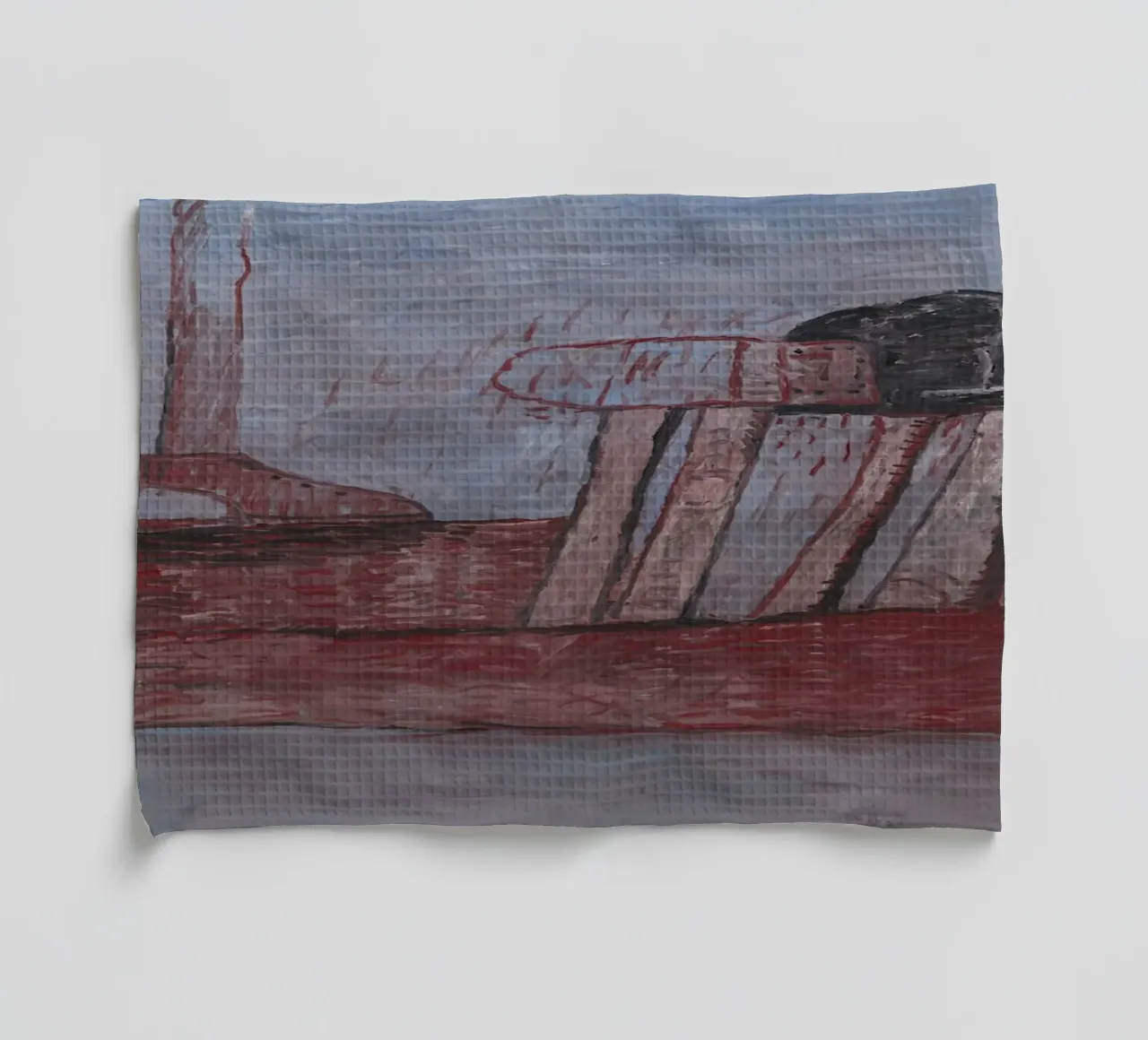 Philip Guston Livello inferiore canovaccio da cucina da Riley Art Studio