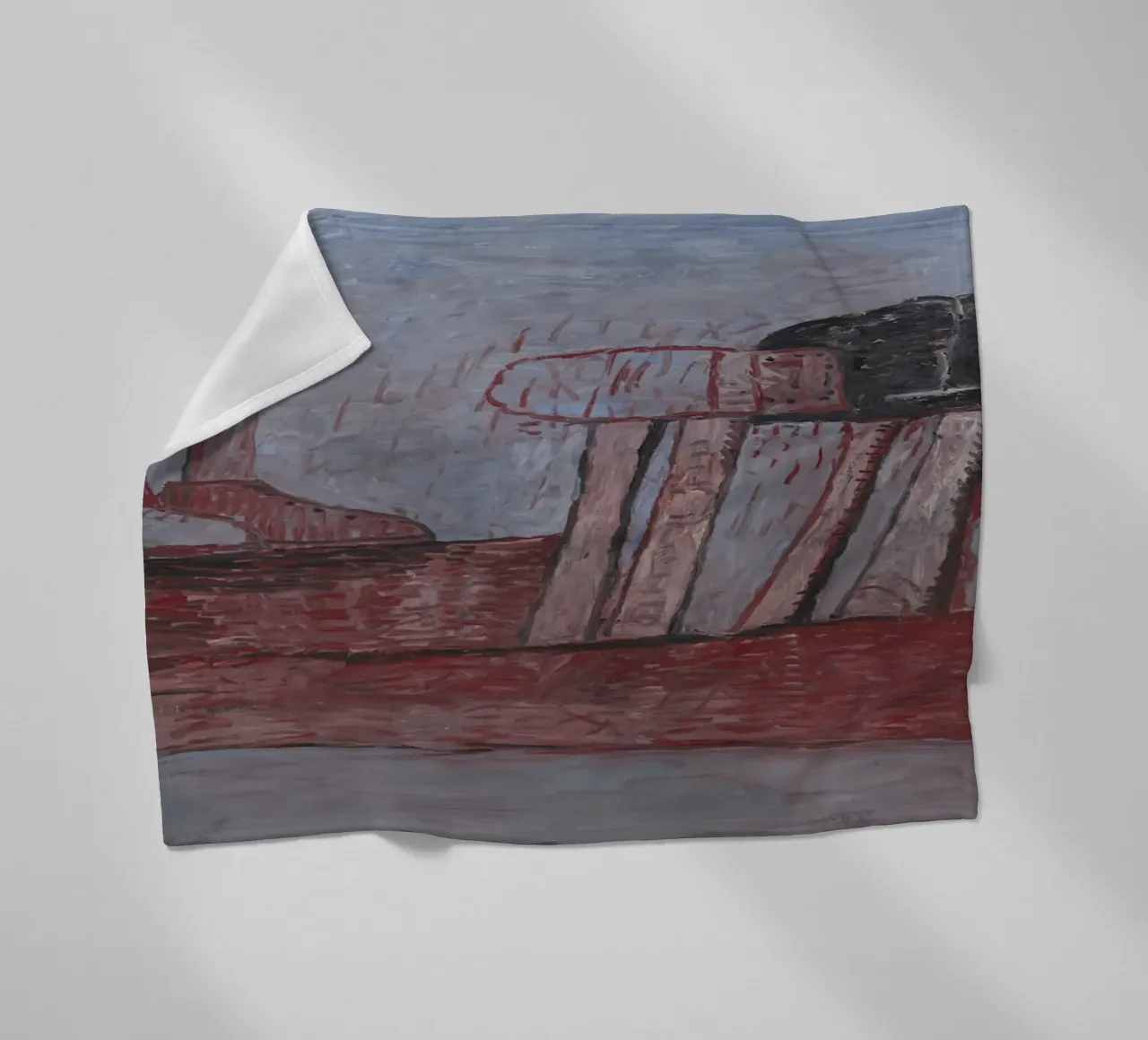 Philip Guston Livello inferiore coperta in pile da Riley Art Studio