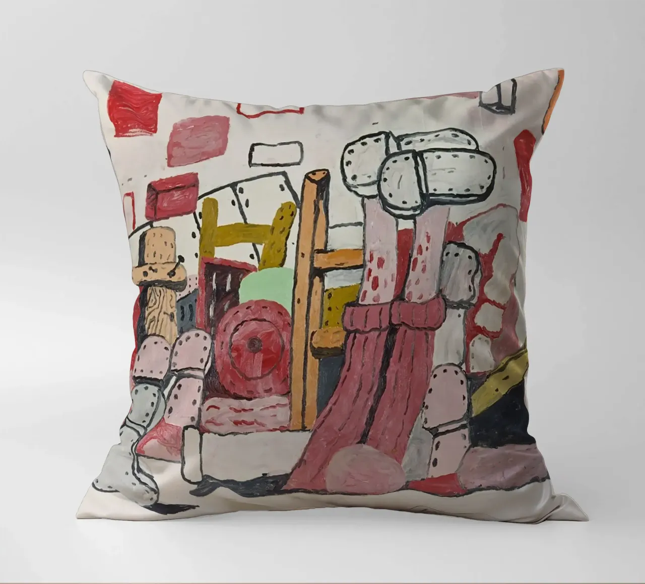 Cantina Philip Guston cuscino da Riley Art Studio