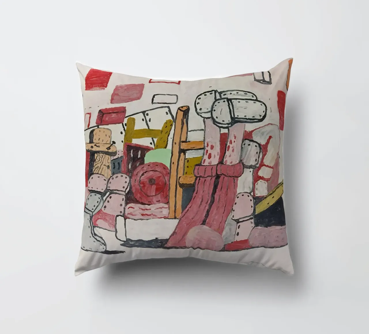 Cantina Philip Guston cuscino da Riley Art Studio
