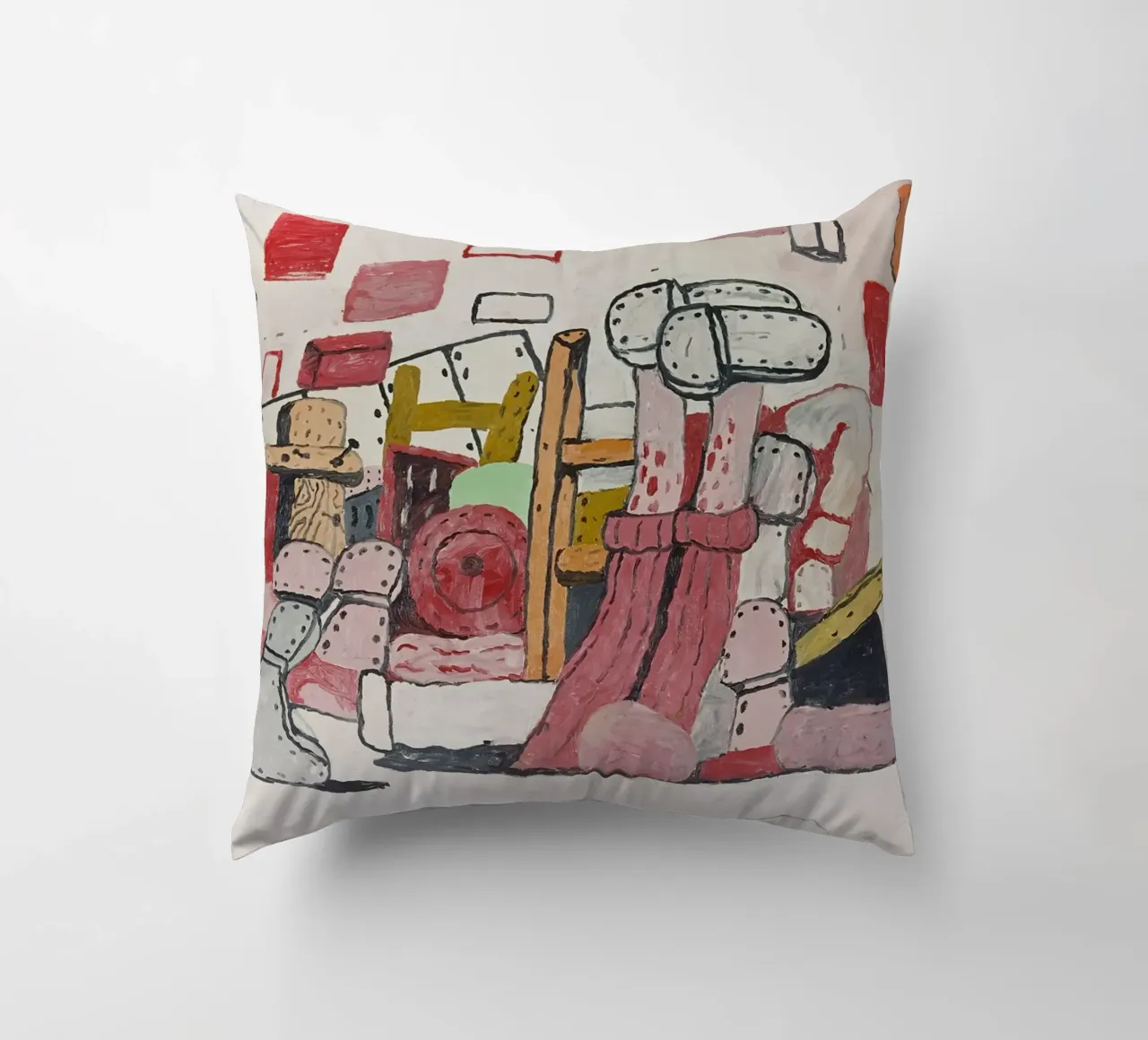 Cantina Philip Guston cuscino da Riley Art Studio