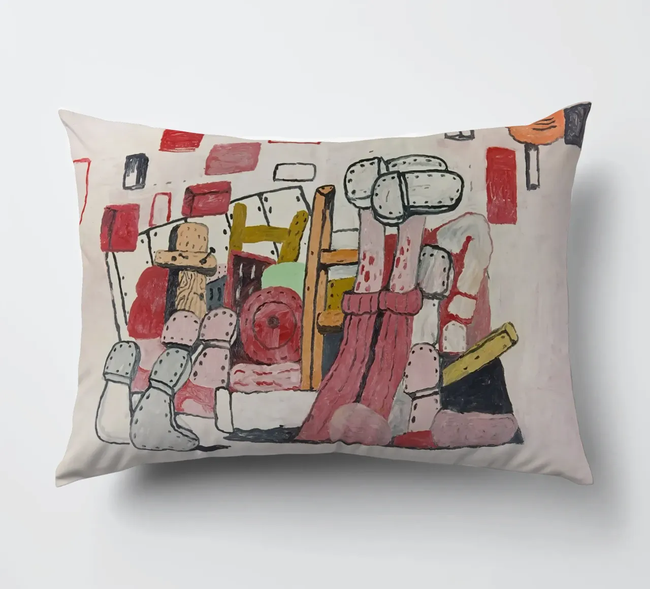 Cantina Philip Guston cuscino da Riley Art Studio