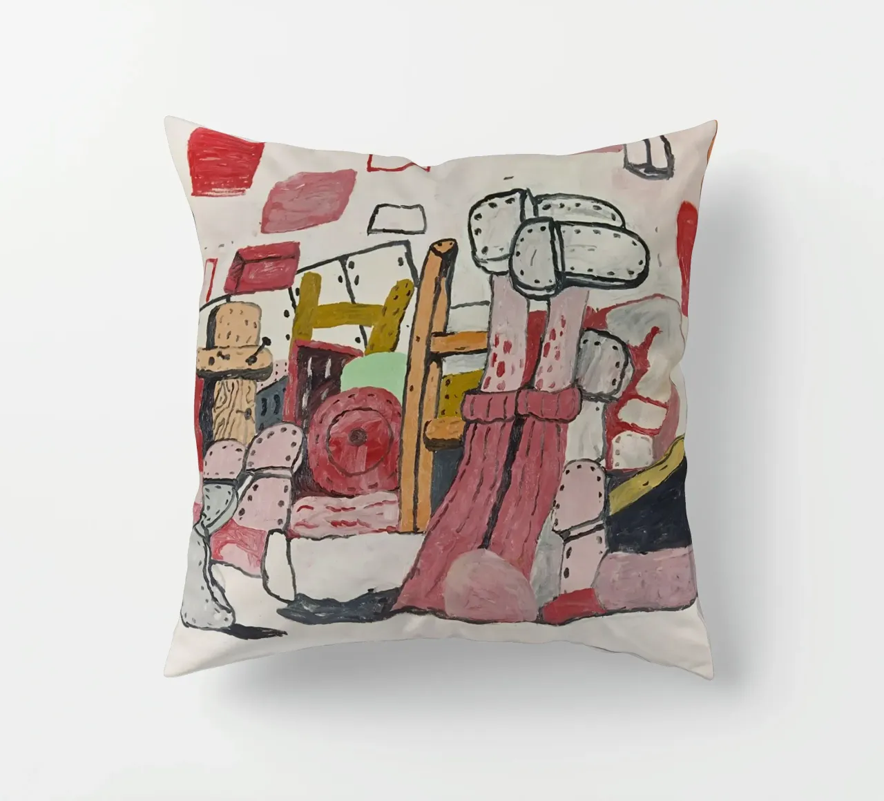 Cantina Philip Guston cuscino da Riley Art Studio