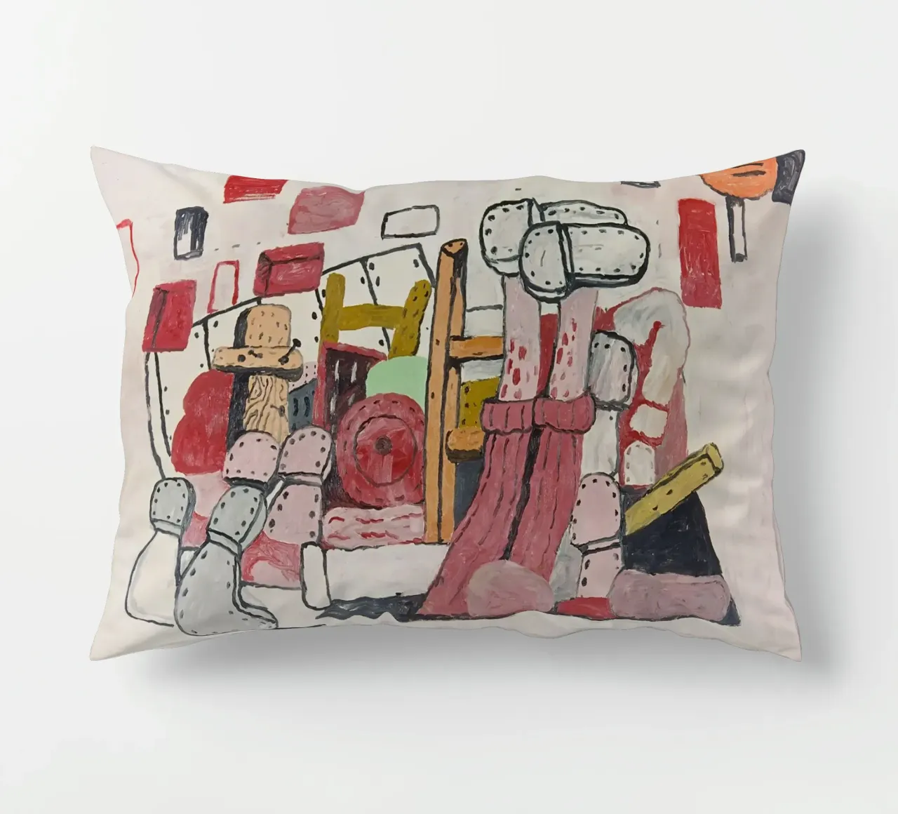 Cantina Philip Guston cuscino da Riley Art Studio