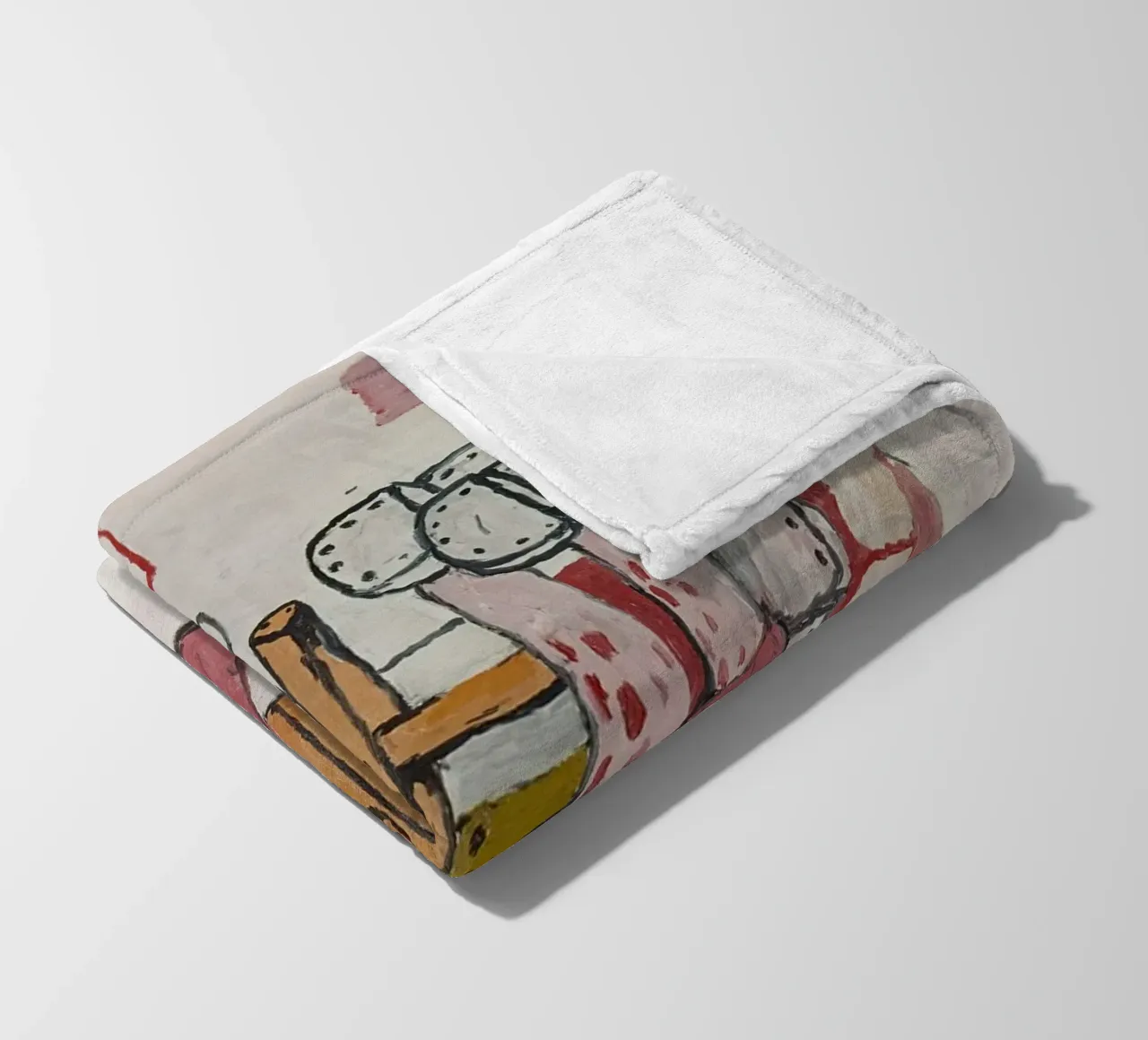 Cantina Philip Guston coperta in pile da Riley Art Studio