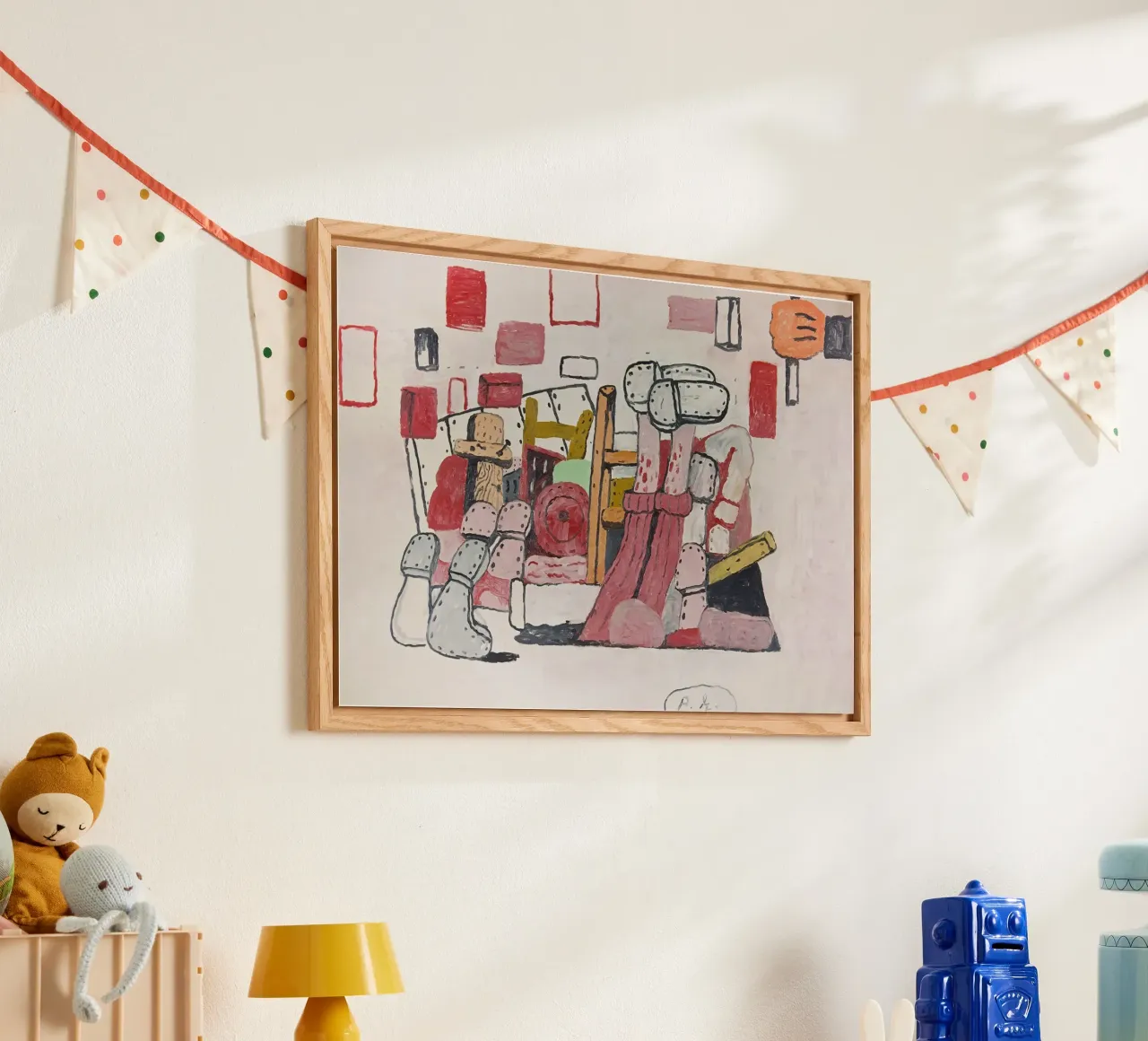 Cantina Philip Guston plexiglass da Riley Art Studio