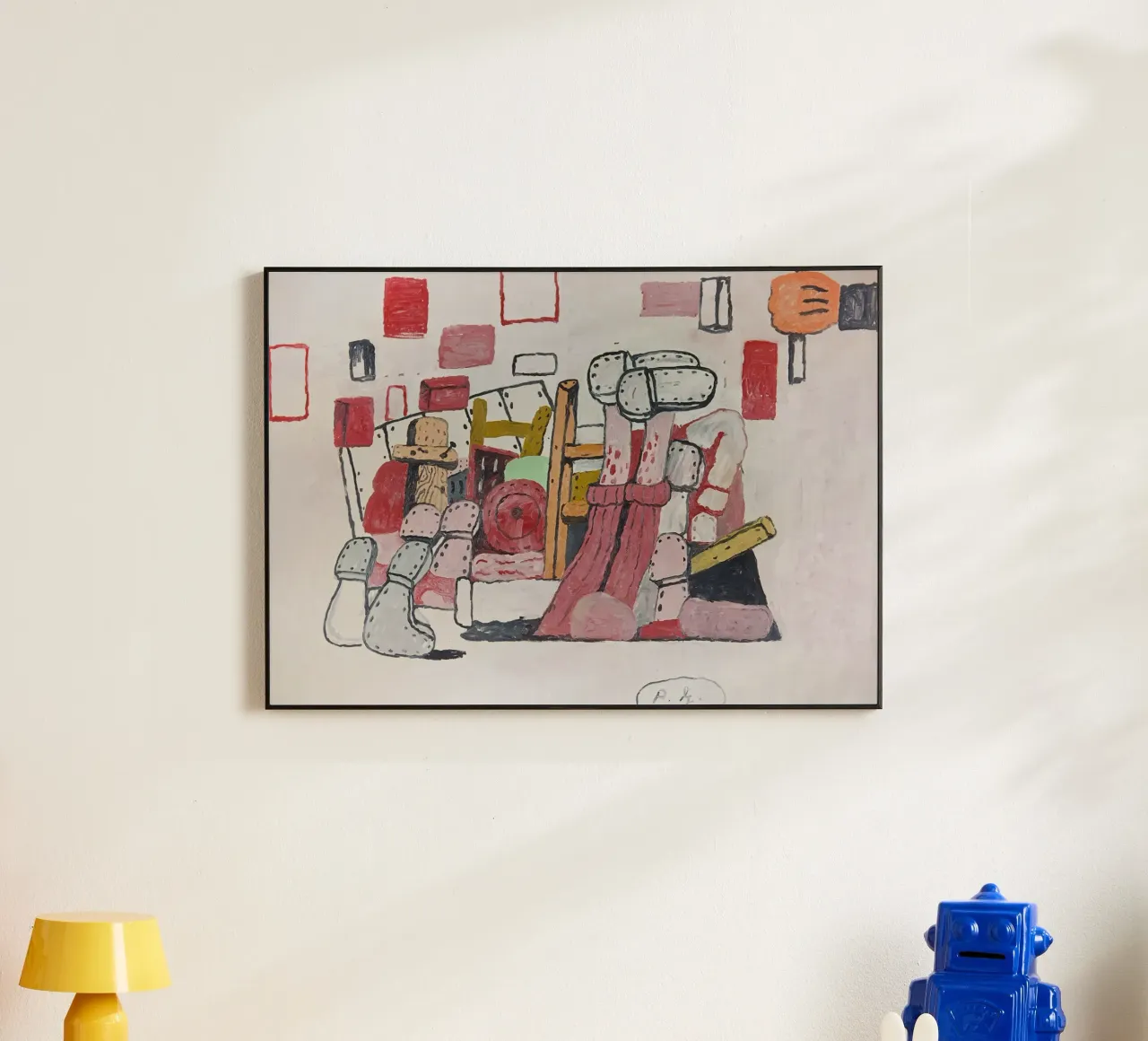Cantina Philip Guston alluminio dibond da Riley Art Studio