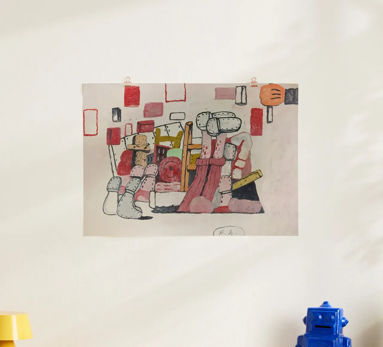 Cantina Philip Guston carta hahnemühle da Riley Art Studio