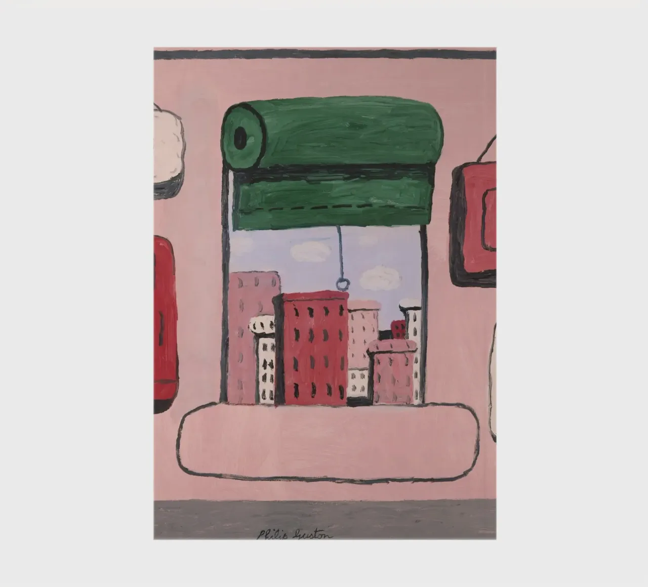 Philip Guston Open Window notebook by Riley Art Studio