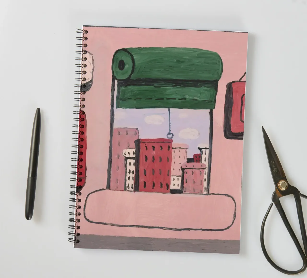 Philip Guston Open Window spiral notebook by Riley Art Studio