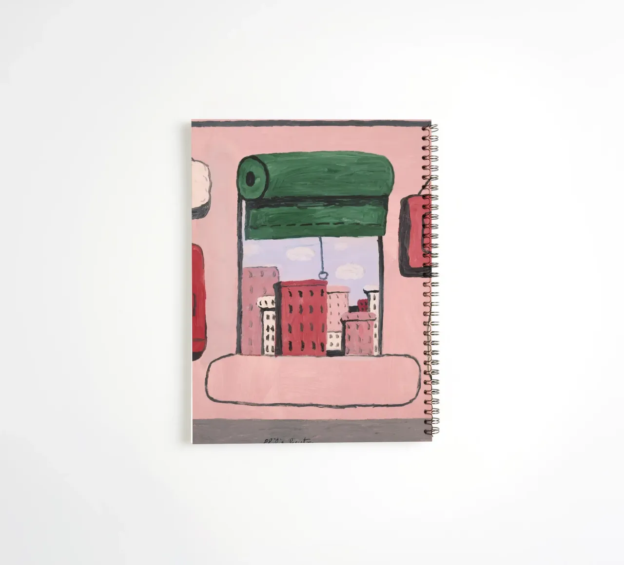 Philip Guston Open Window spiral notebook by Riley Art Studio