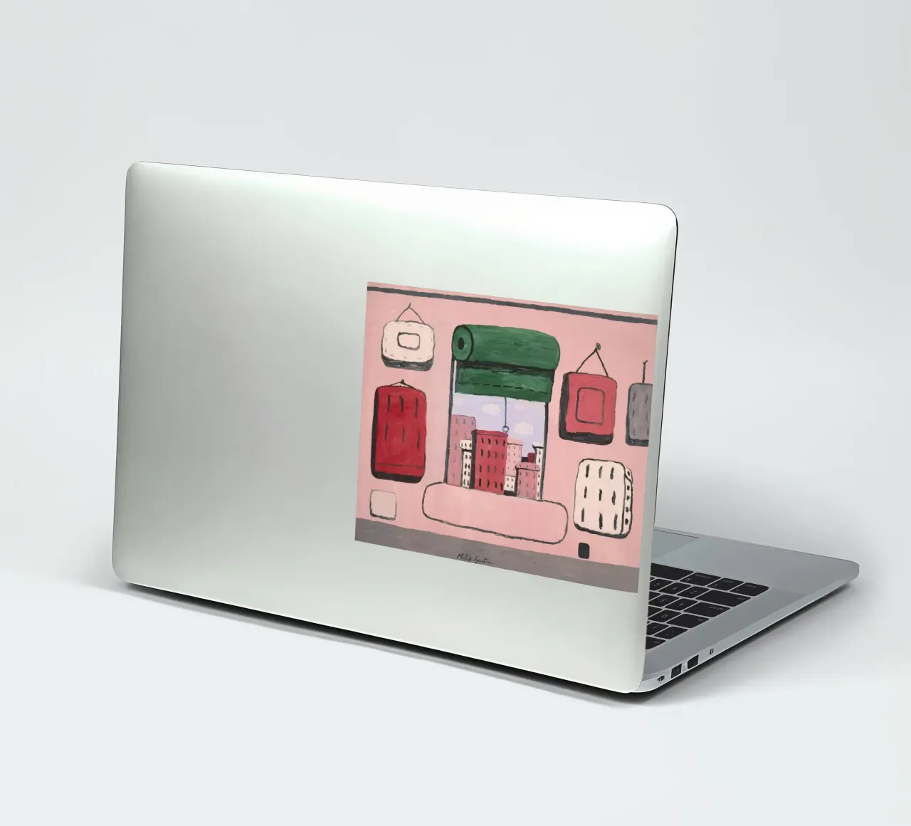 Philip Guston Open Window Sticker von Riley Art Studio