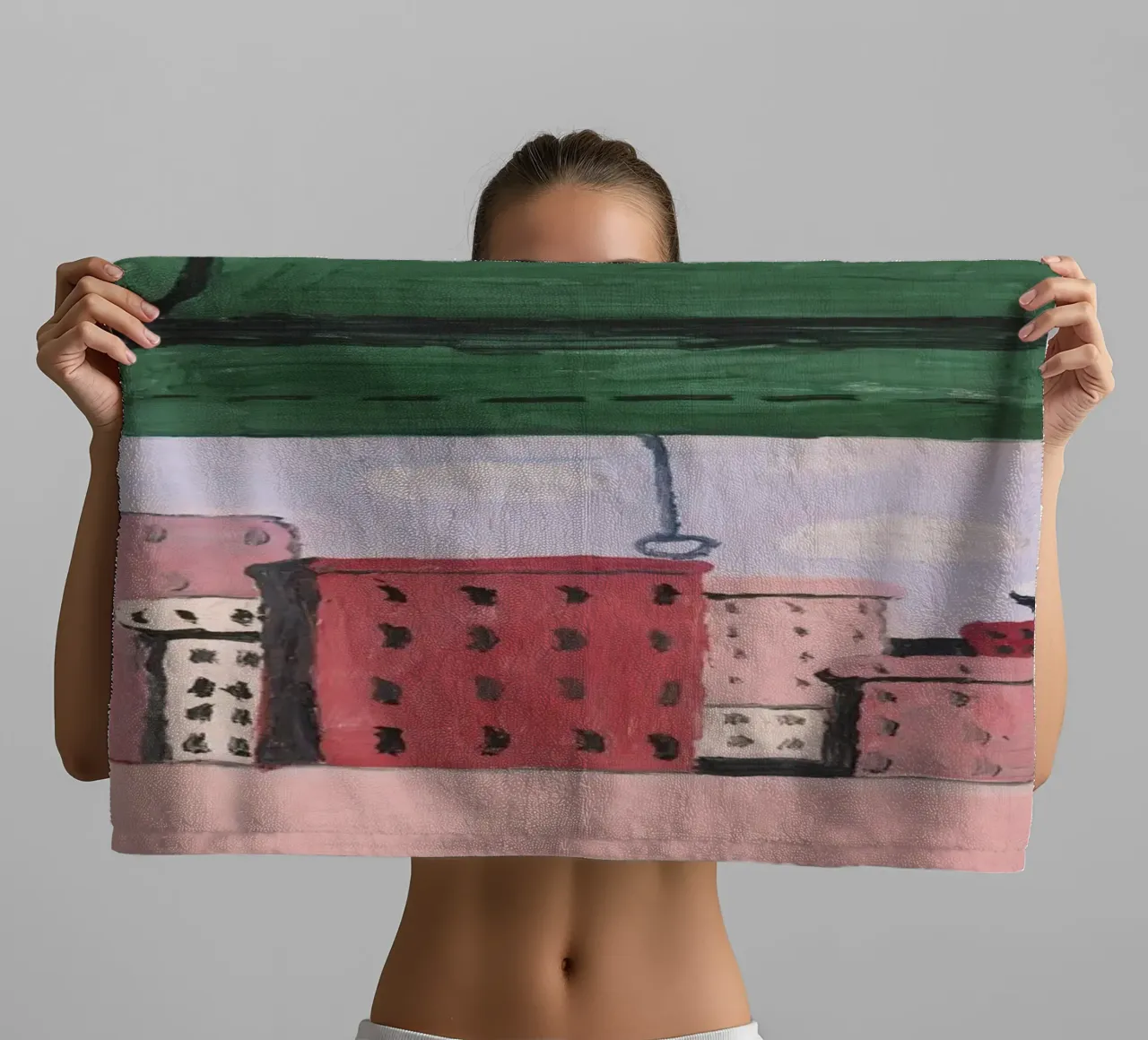 Philip Guston Open Window Handtuch von Riley Art Studio