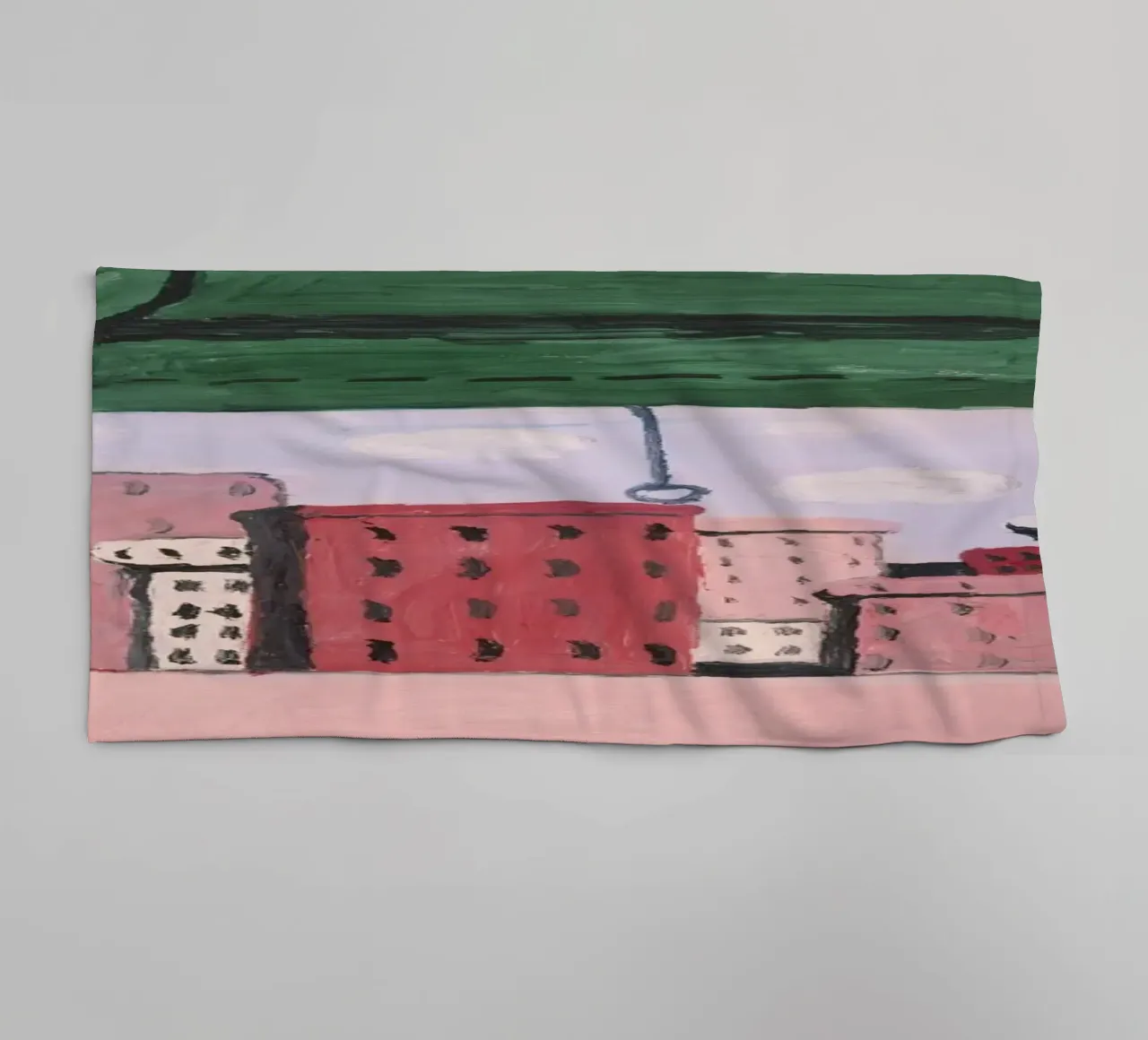 Philip Guston Open Window Handtuch von Riley Art Studio