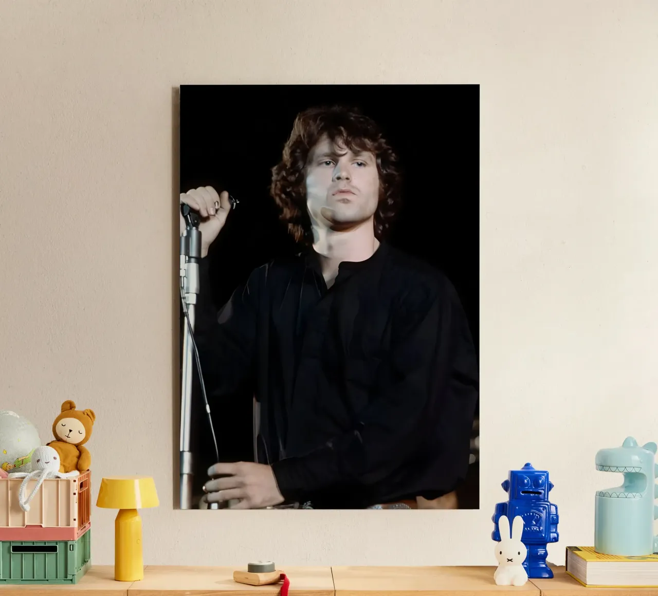 Jim Morrison alluminio dibond da The Poster Hub