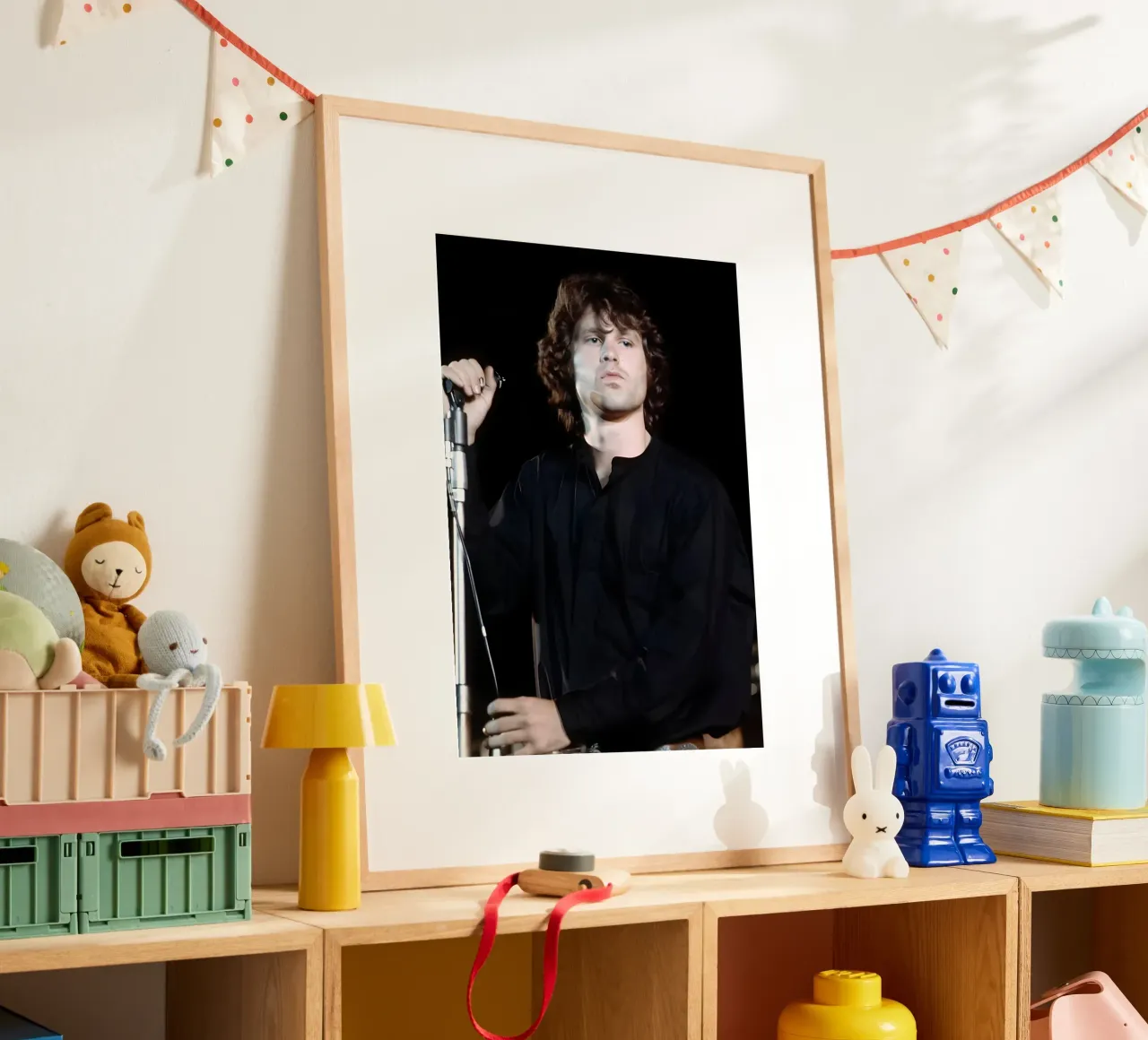 Jim Morrison poster da Digital Street art