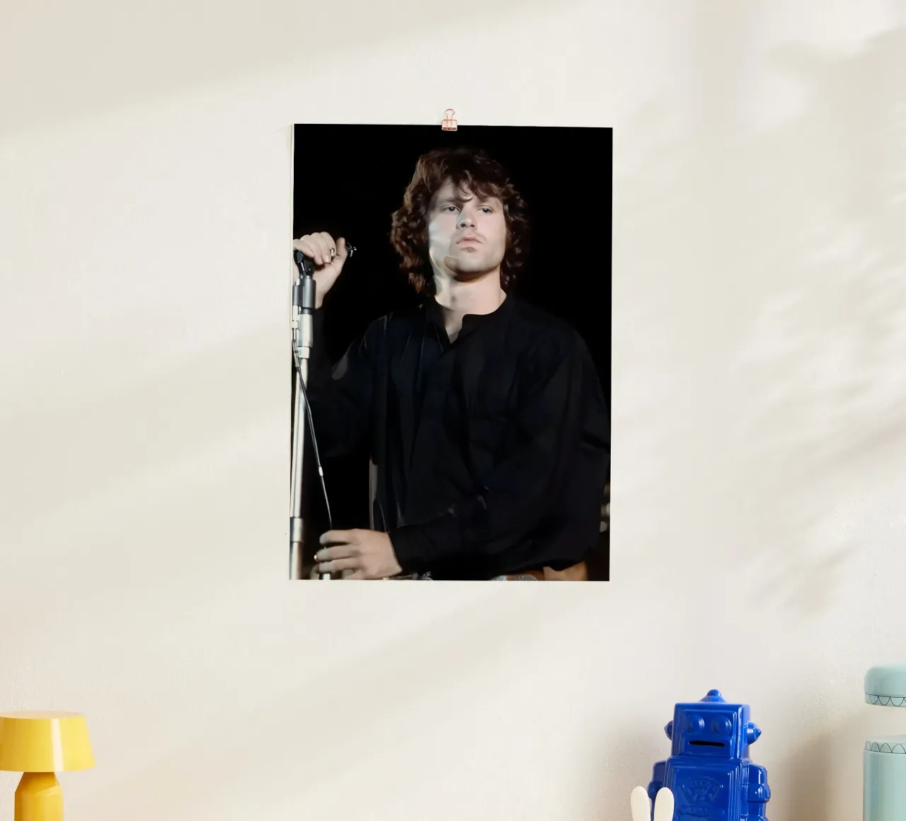 Jim Morrison poster da Digital Street art