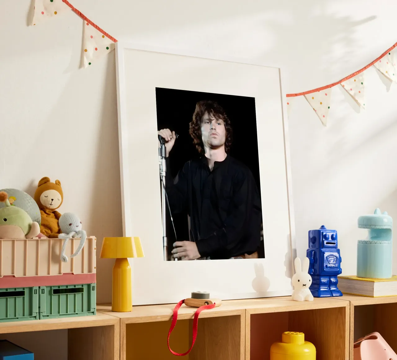 Jim Morrison poster da Digital Street art