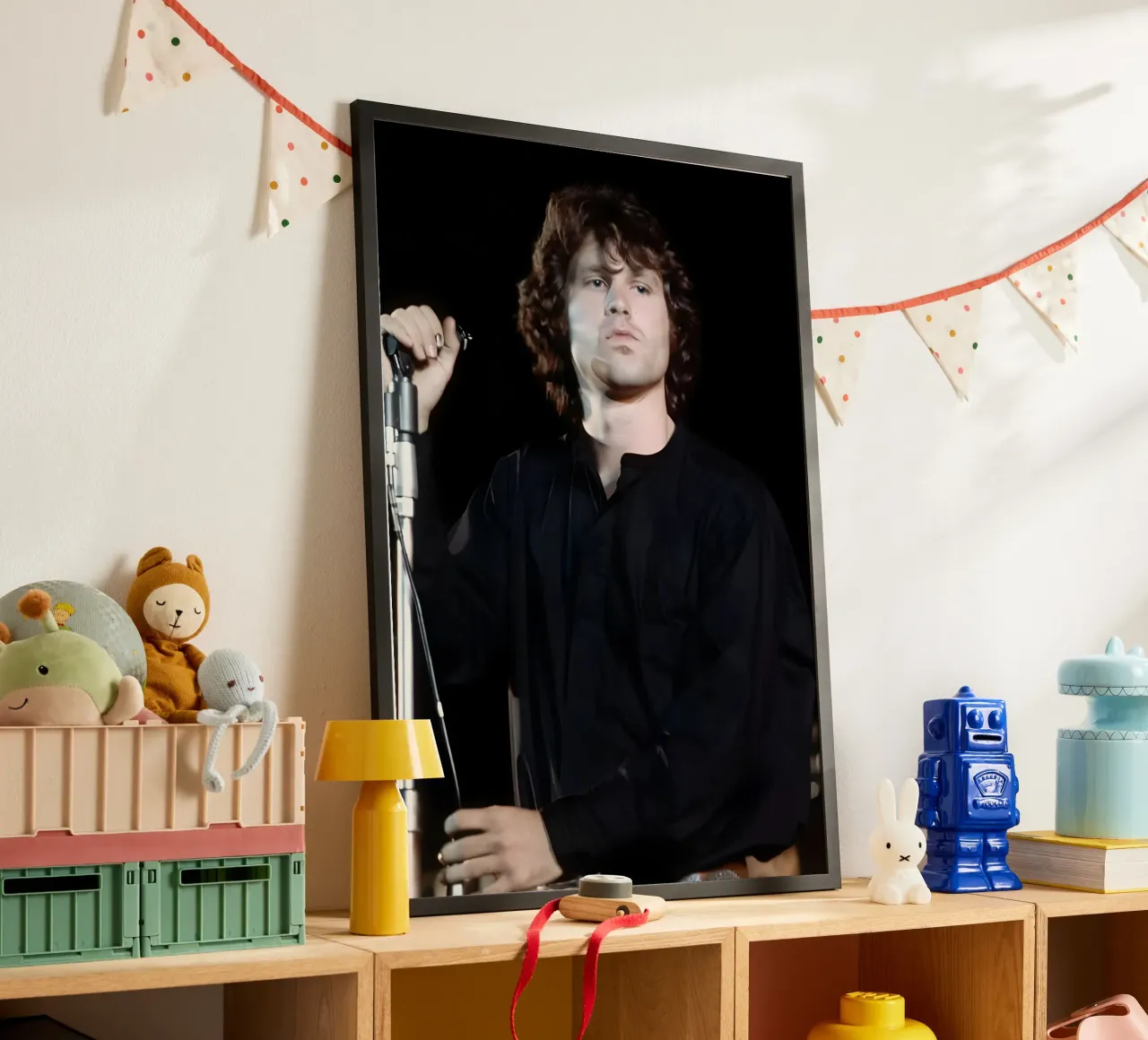 Jim Morrison poster da Digital Street art