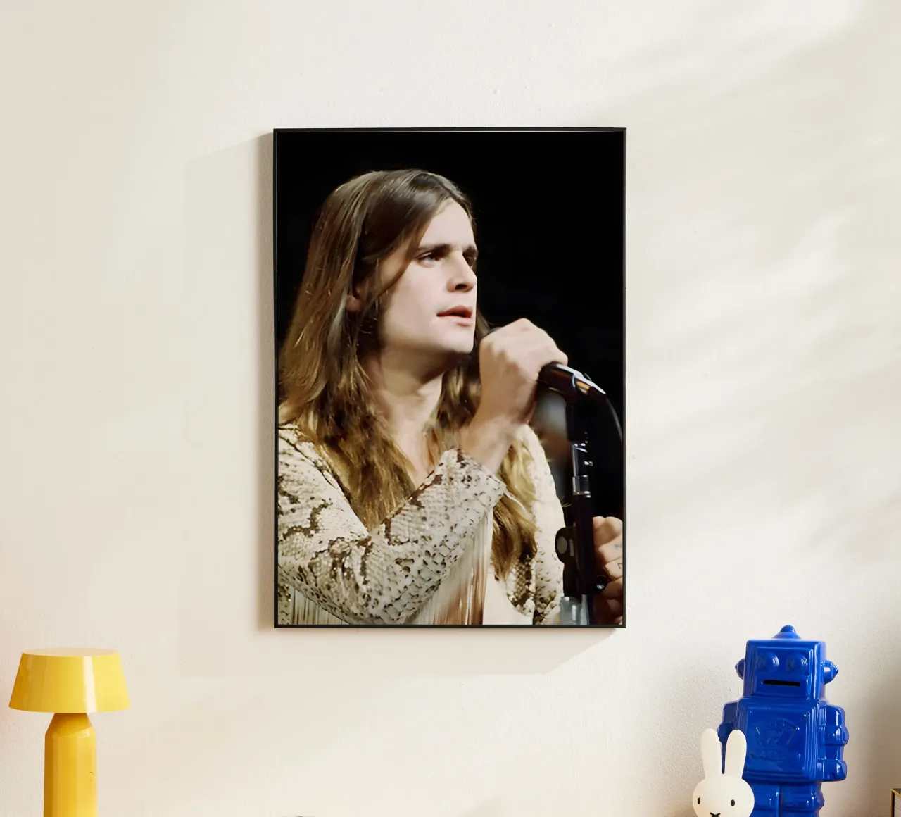 Ozzy Osbourne alluminio dibond da The Poster Hub