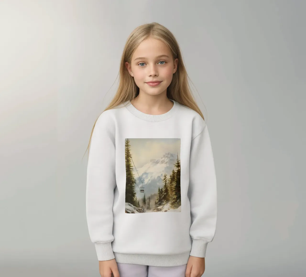 Funivia a Winterbergen felpa bambino da Studio Vibe