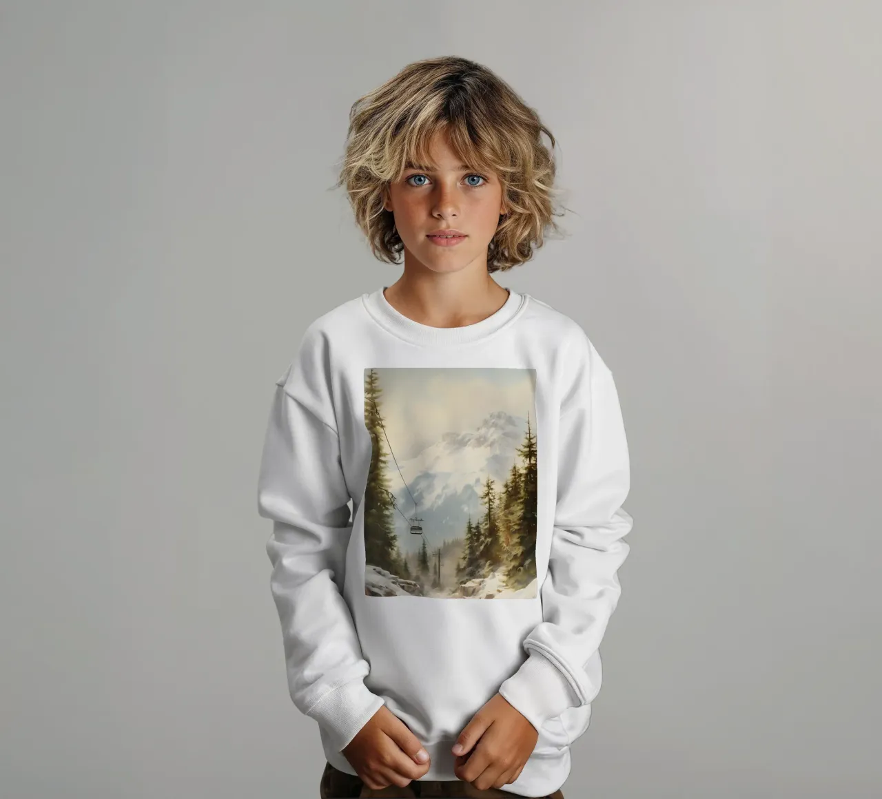 Funivia a Winterbergen felpa bambino da Studio Vibe