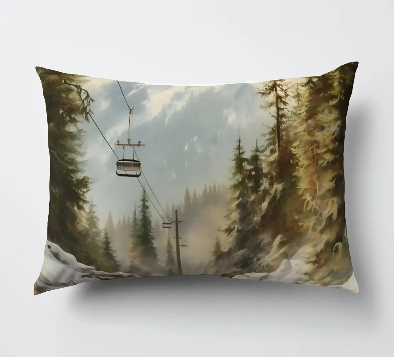 Funivia a Winterbergen cuscino da Studio Vibe