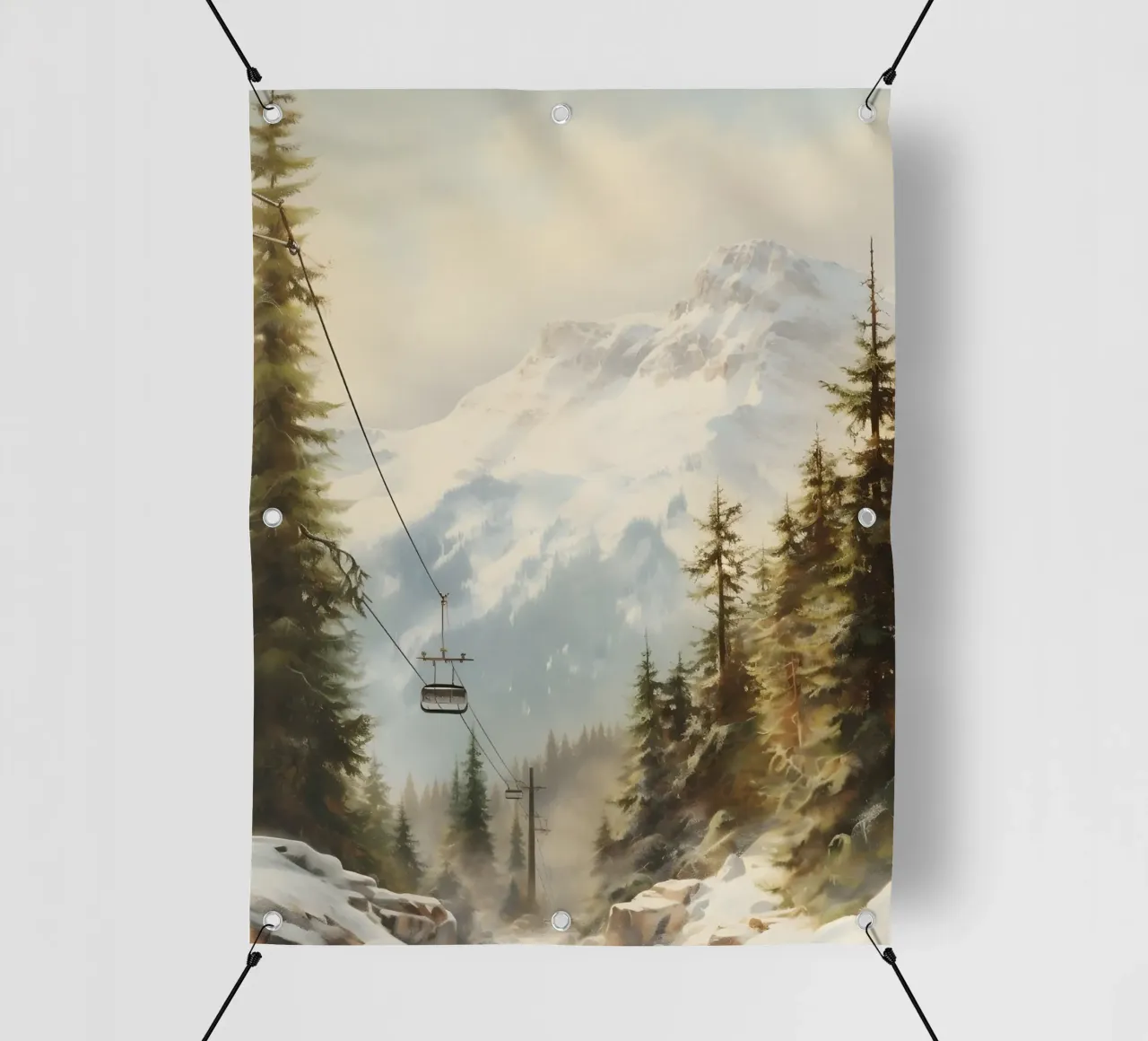 Funivia a Winterbergen telo in pvc da Studio Vibe