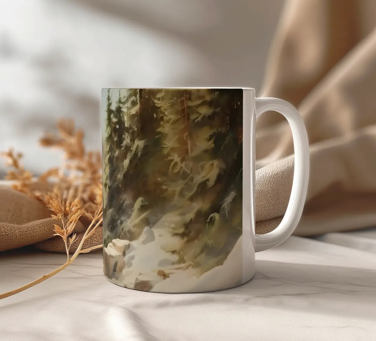 Funivia a Winterbergen tazza in ceramica da Studio Vibe