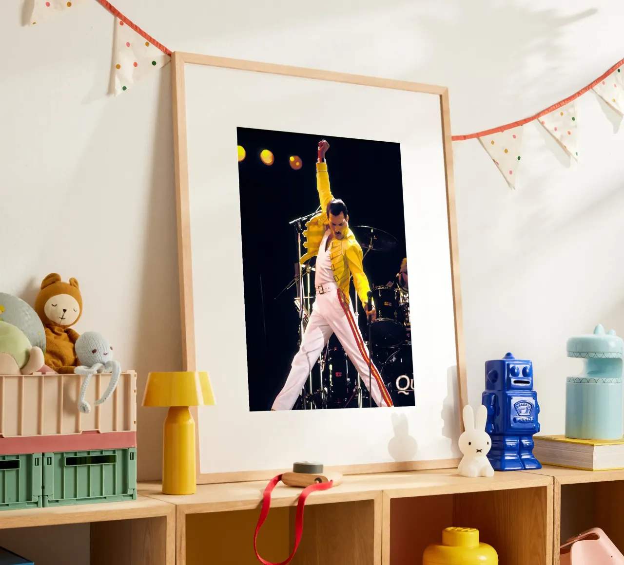 Freddie Mercury carta hahnemühle da The Poster Hub