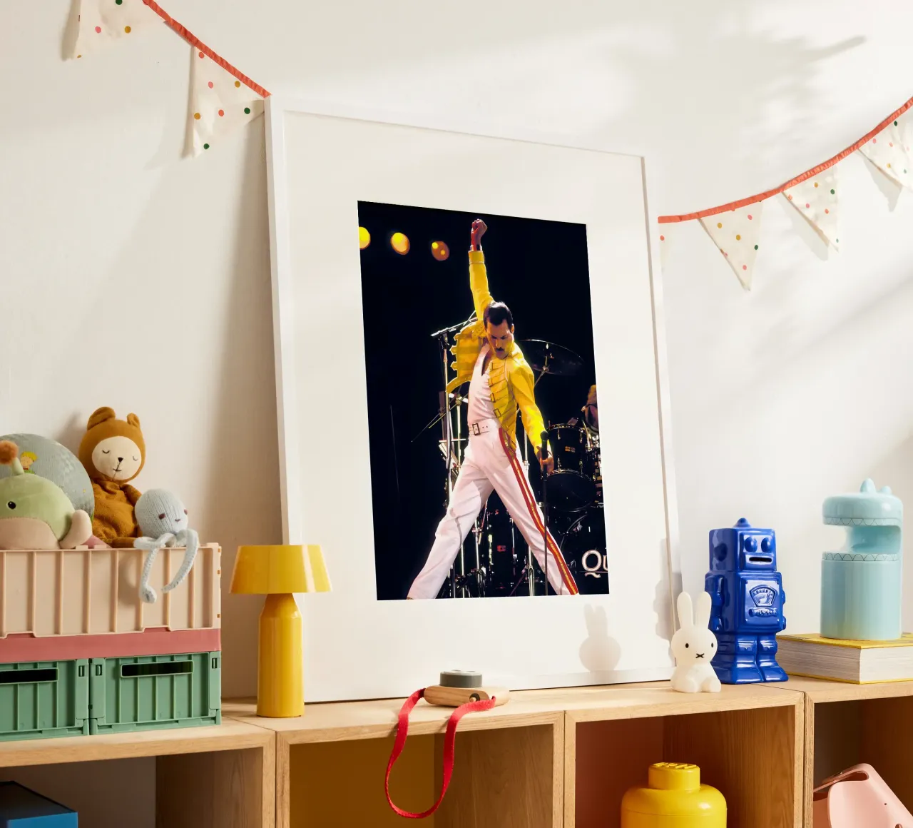 Freddie Mercury carta hahnemühle da The Poster Hub