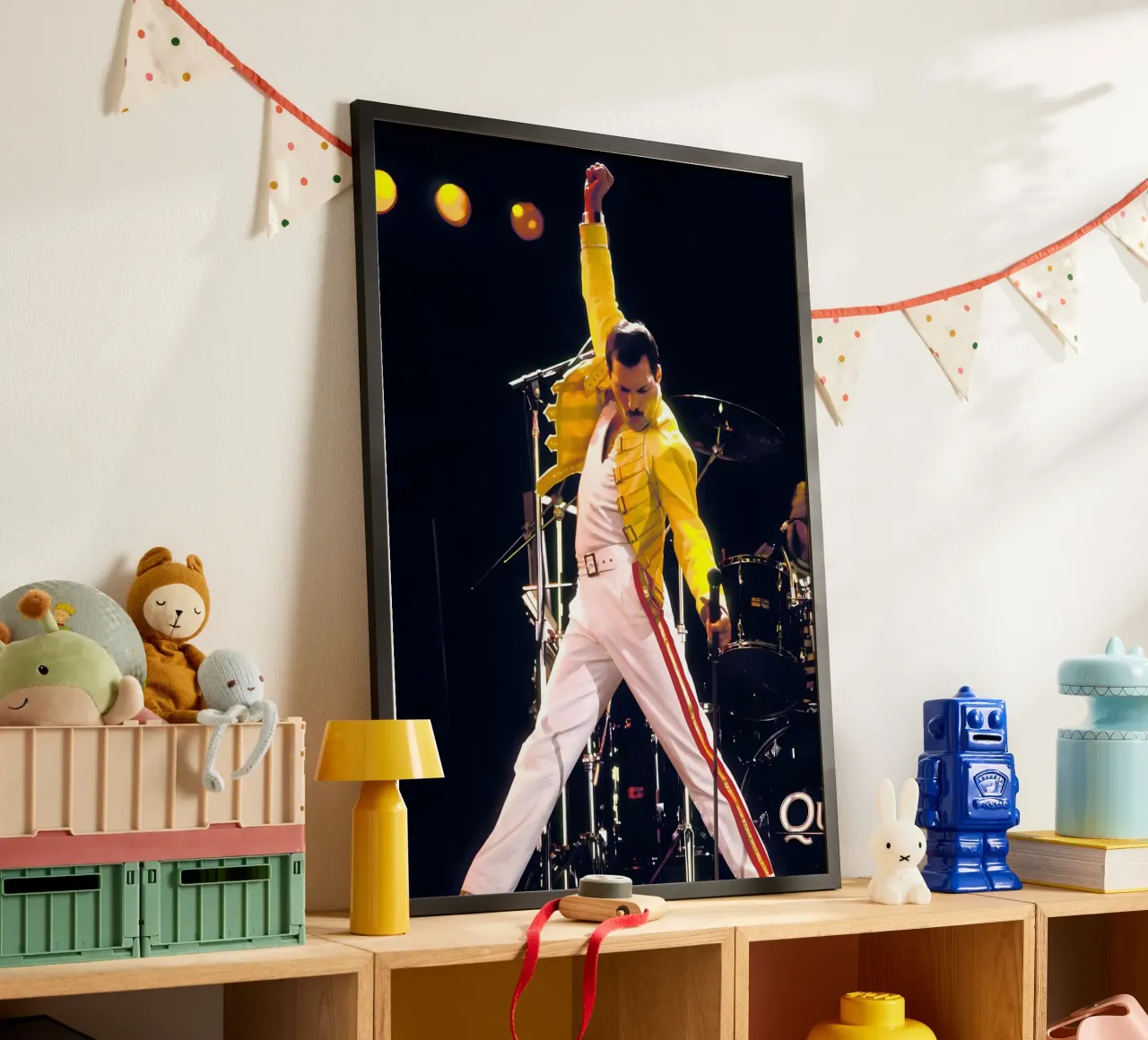 Freddie Mercury carta hahnemühle da The Poster Hub