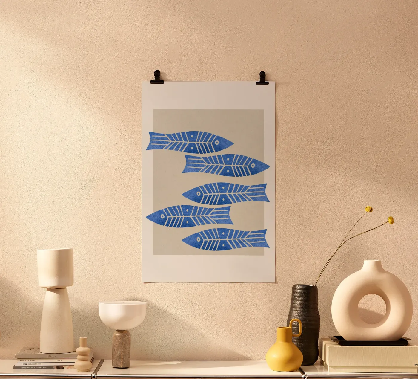 Blue School poster van treechild