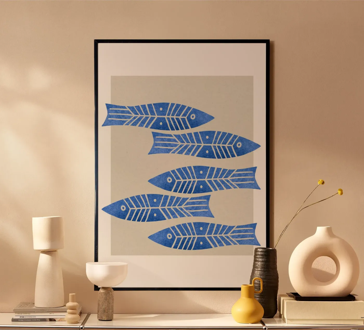 Blue School poster van treechild