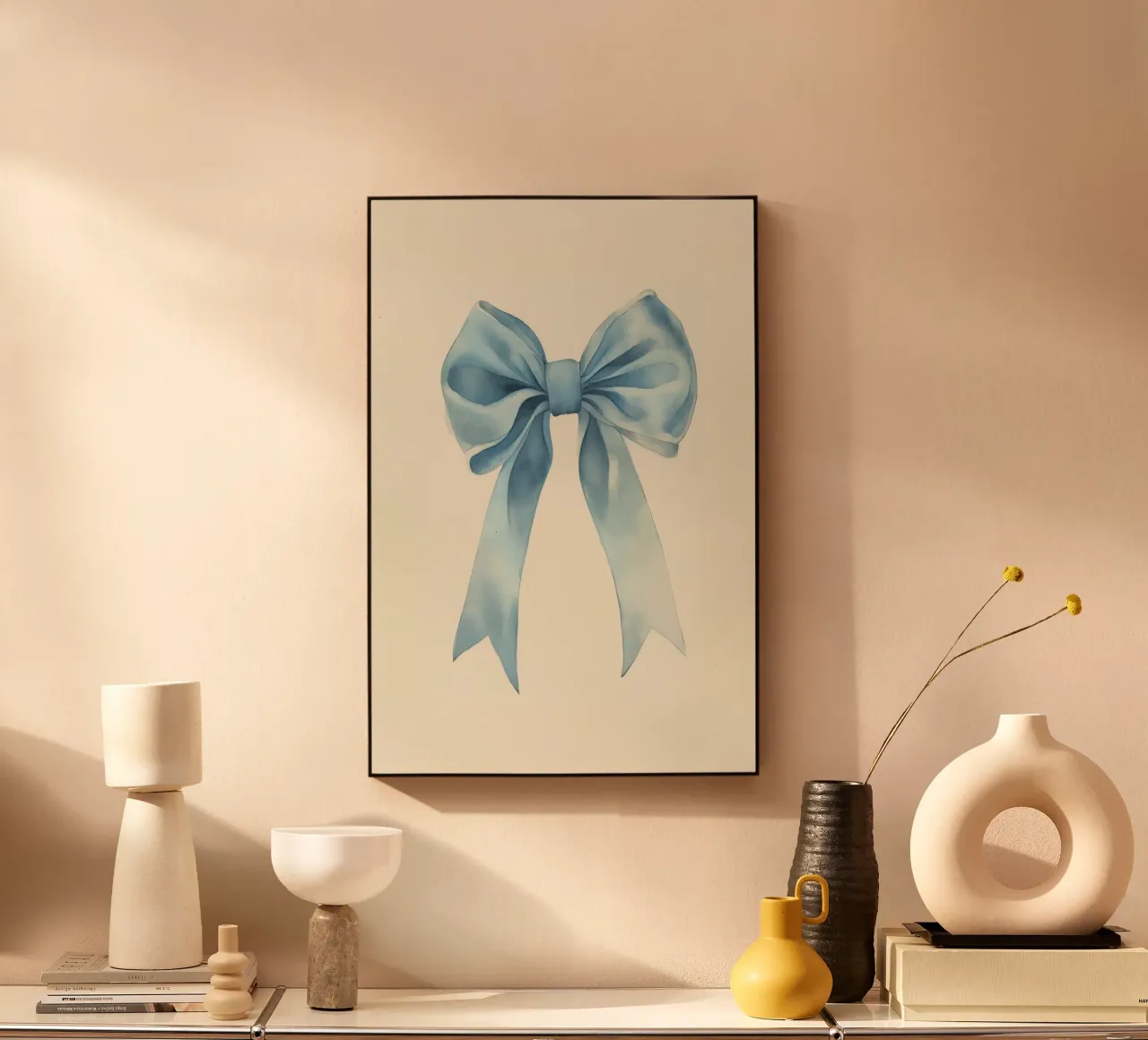 Blue Bow plexiglass da treechild