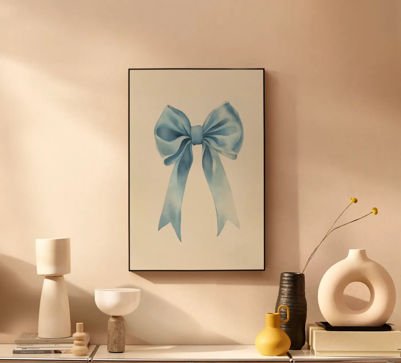 Blue Bow acryl van treechild