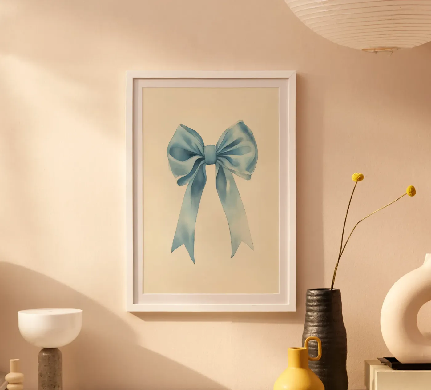 Blue Bow poster by treechild