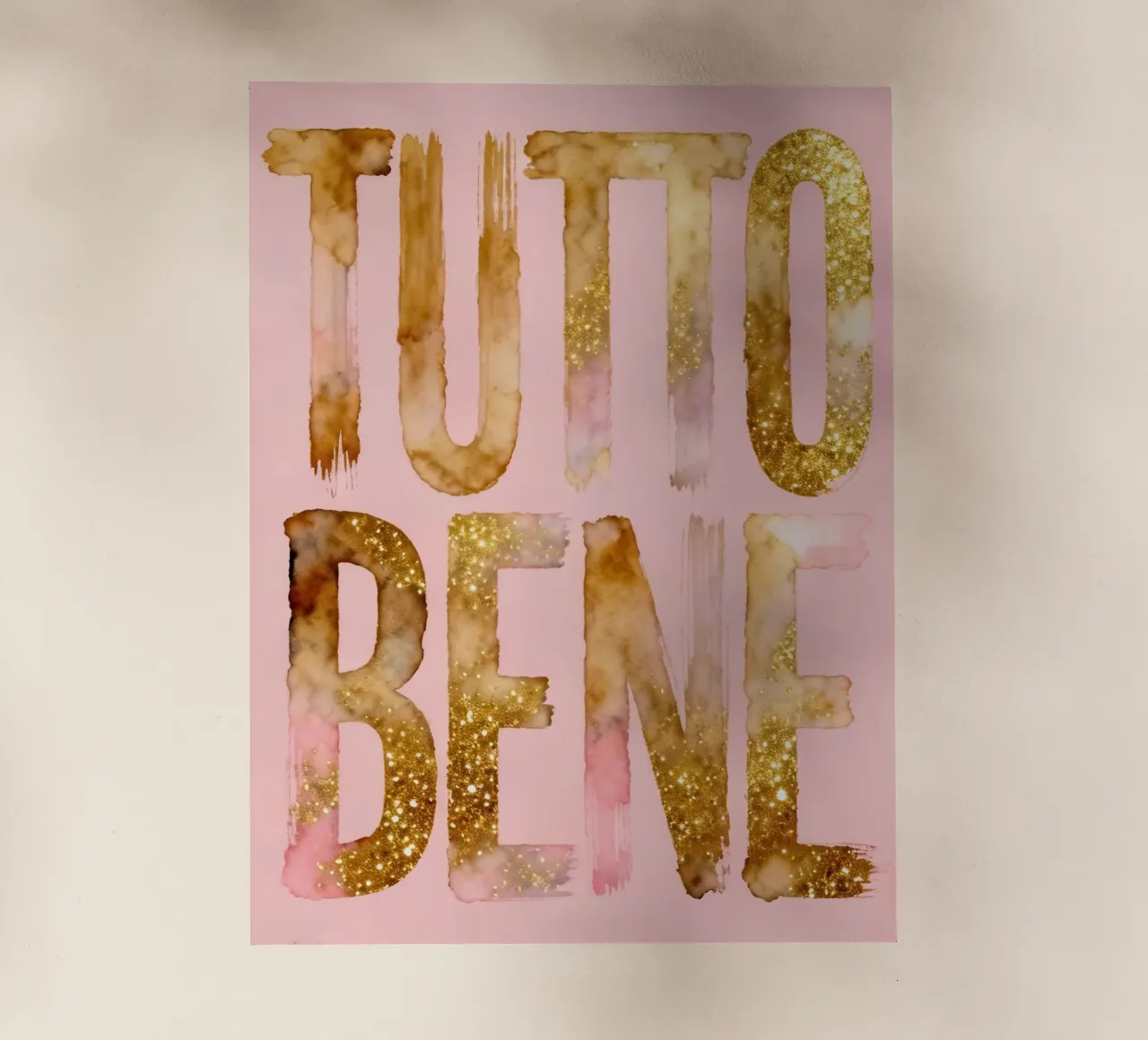 Tutto Bene pellicola backlit da Attaboy Dsgn