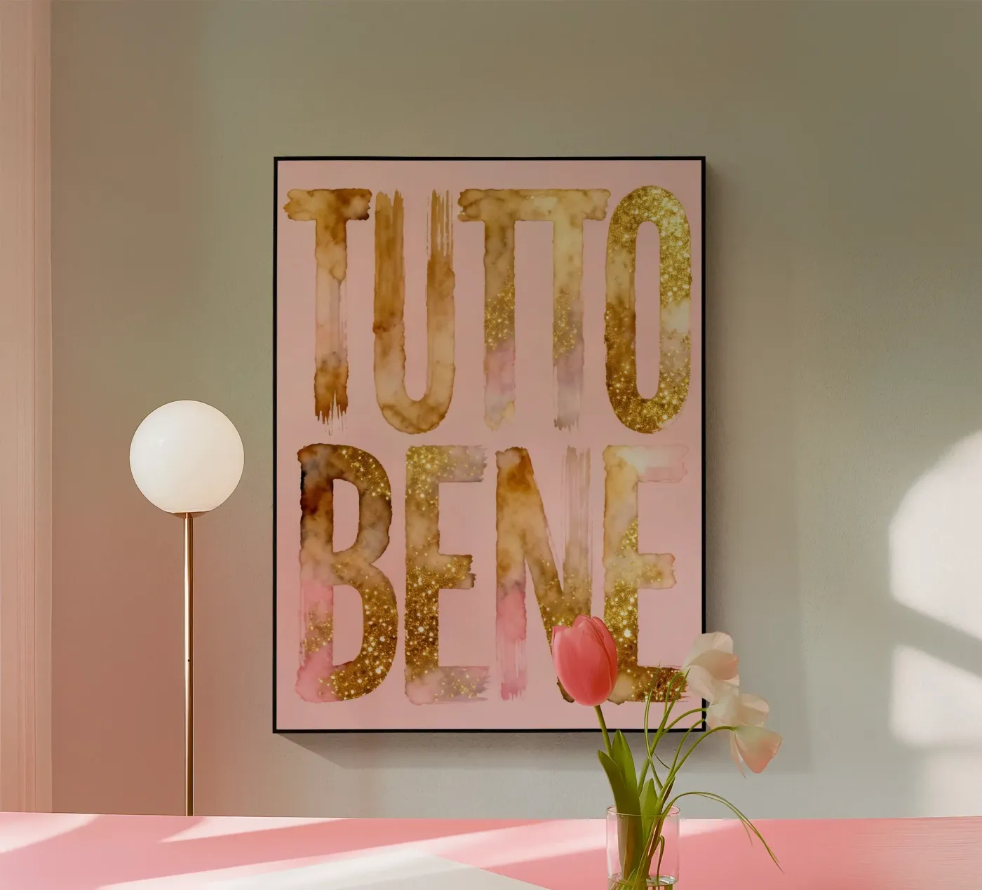 Tutto Bene plexiglass da Attaboy Dsgn