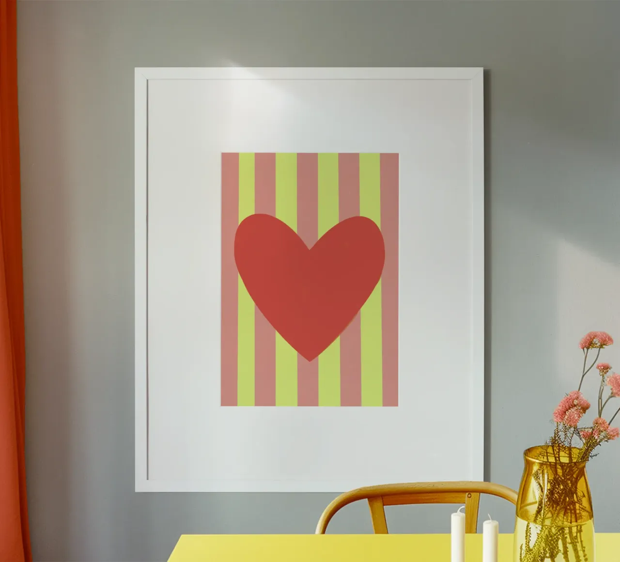 Cuore rosso 02 poster da Art House