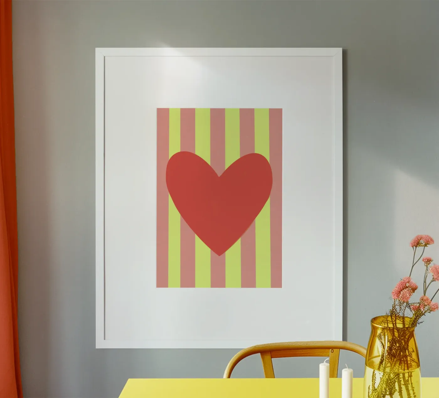 Cuore rosso 02 poster da Art House