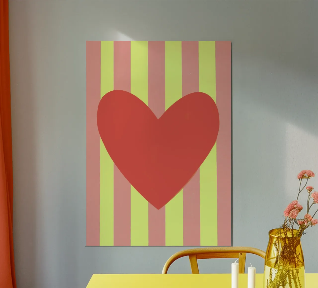 Cuore rosso 02 poster da Art House