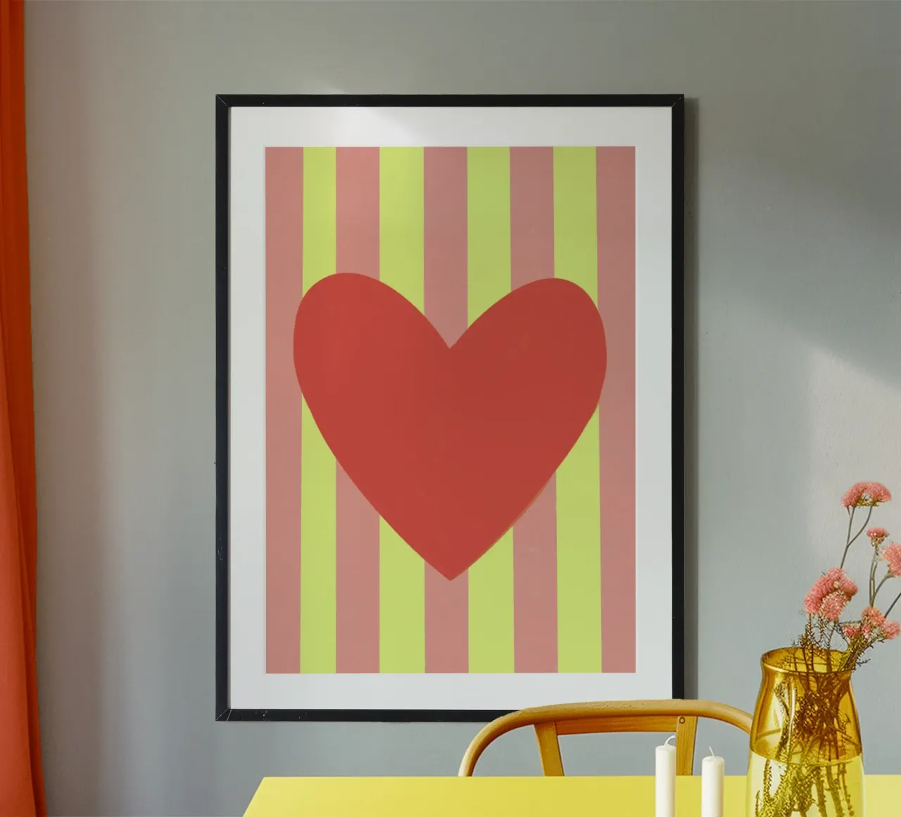 Cuore rosso 02 poster da Art House