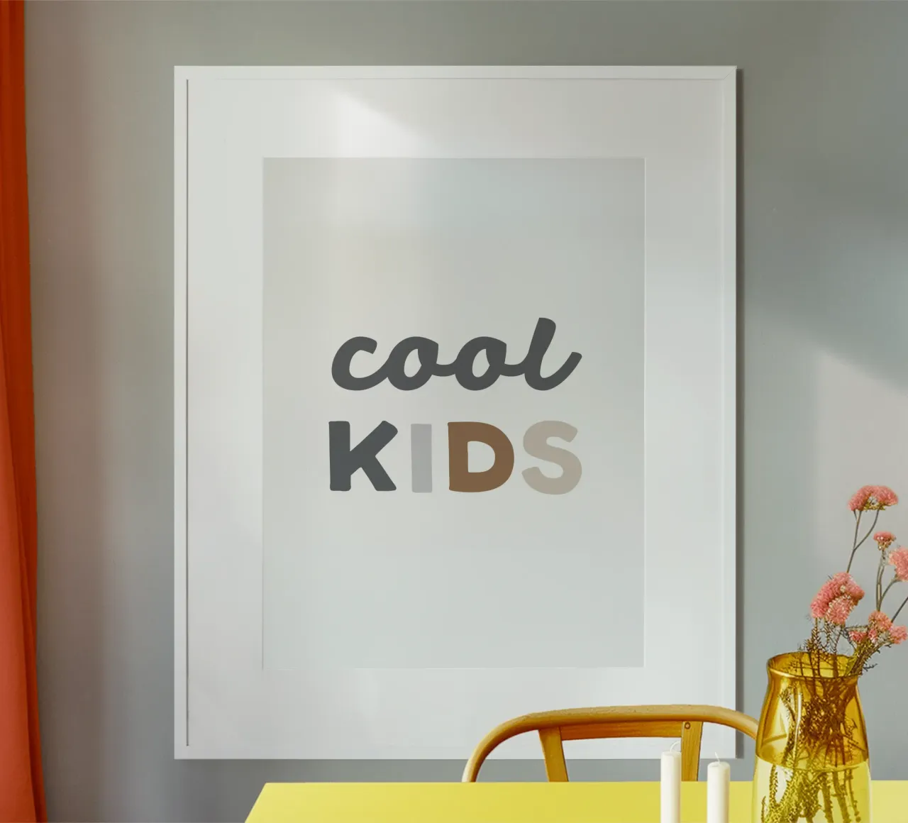 Cool Kid poster da we line studio - art