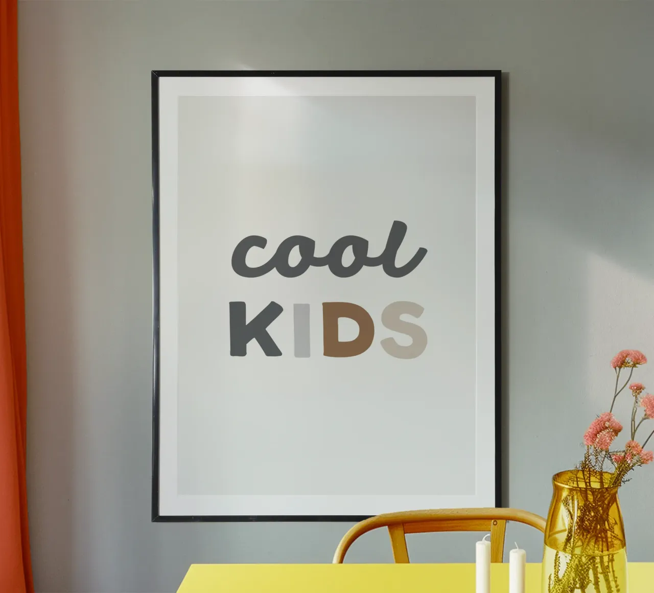 Cool Kid poster da we line studio - art