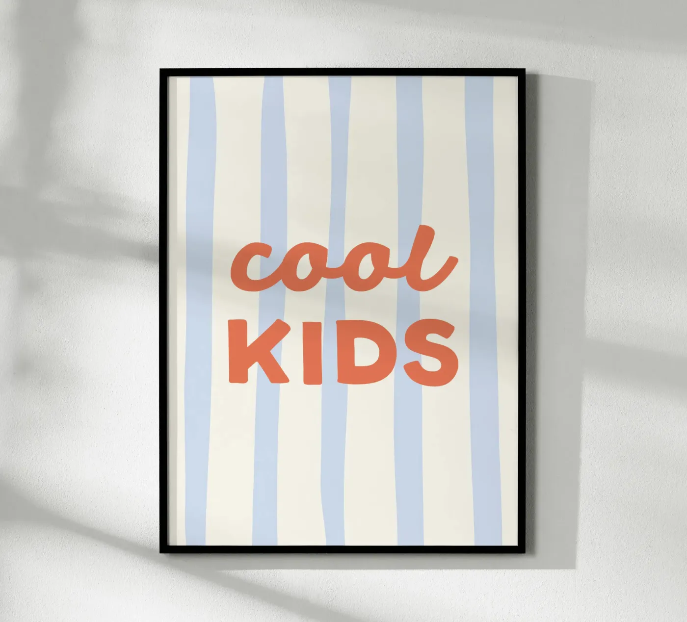 Cool Stripes poster van we line studio - art